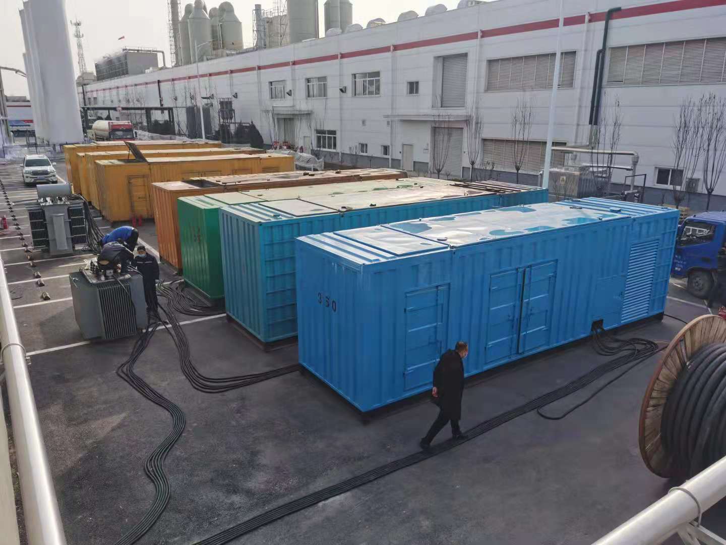 灵台出租发电机-柴油发电机组三相采用什么接法